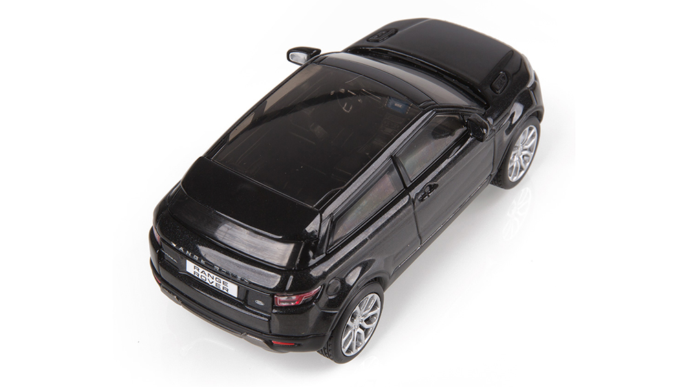RANGE ROVER EVOQUE 1:43 3-DOOR SCALE MODEL - BLACK | Land Rover