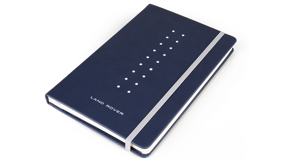 Land Rover Note Book Large A5 - Navy